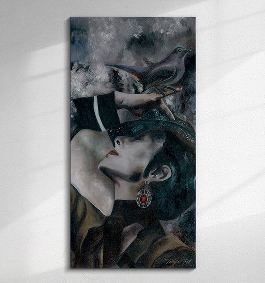 Grey Crown: Limited Edition Canvas